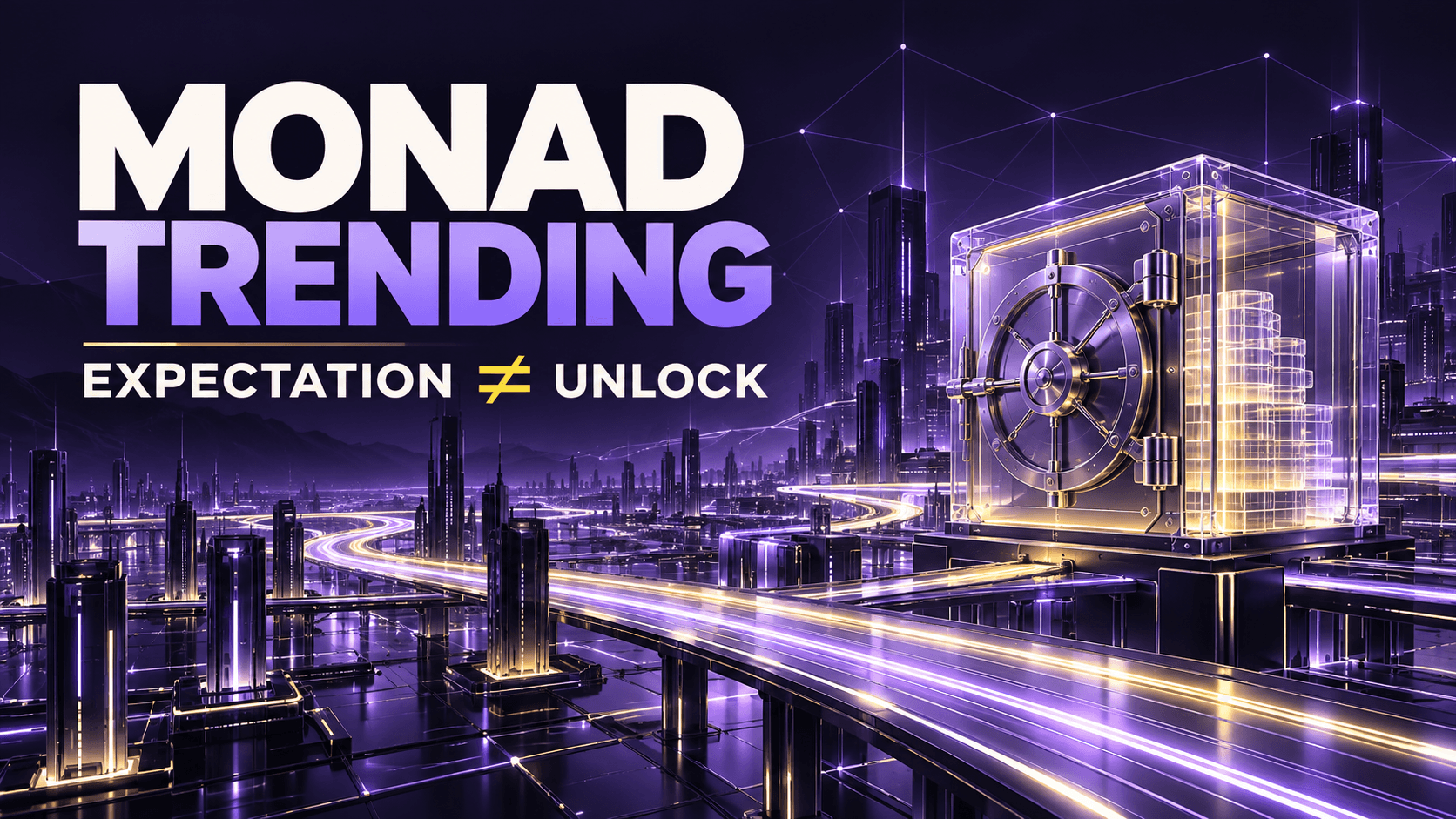 Monad（MON）加密货币今日为何走热？隐私更新预期与 11 月代币解锁
