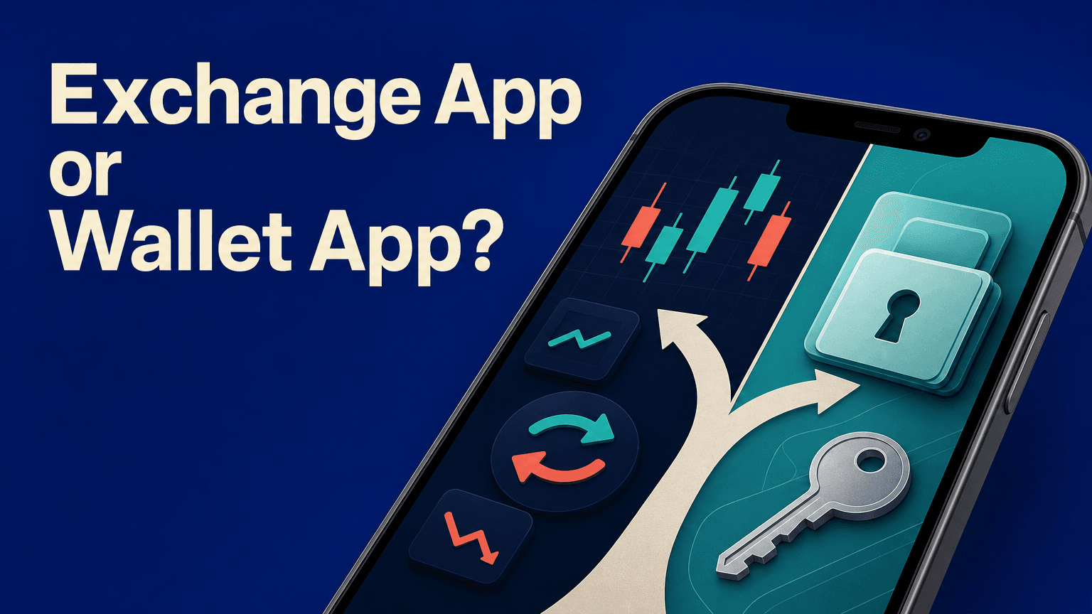 适合新手的最佳加密货币App：交易所App、钱包App，还是两者都要？下载前如何决定