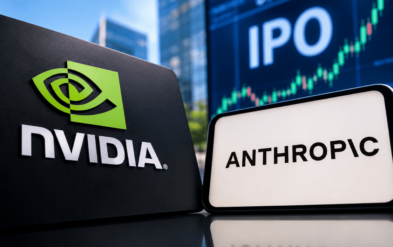 英伟达洽谈投资100亿美元参与Anthropic IPO:这对NVDA股价意味着什么