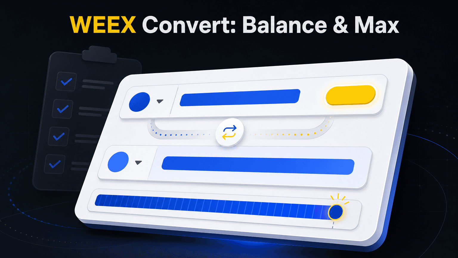 WEEX Convert 可用餘額：如何查看及使用「最大值」