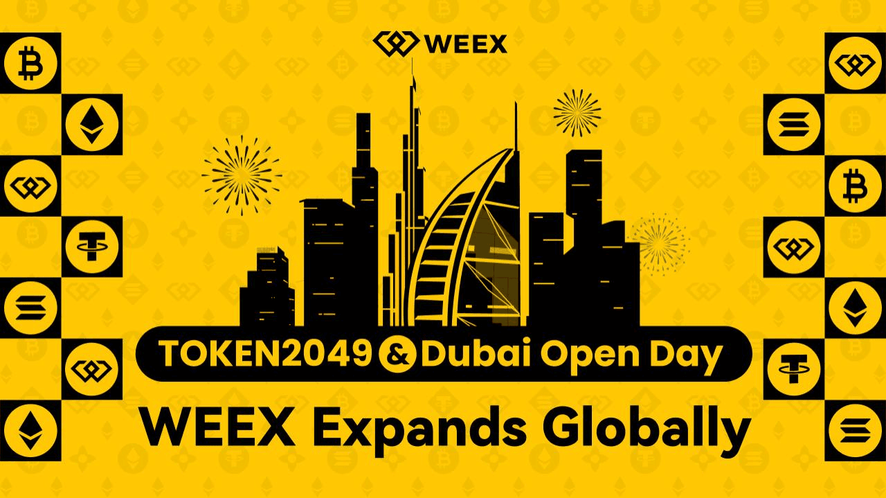 WEEX 閃耀 TOKEN2049 杜拜